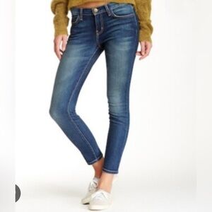 Current Elliot The Darcy High Rise Ankle Skinny Dark Wash Denim